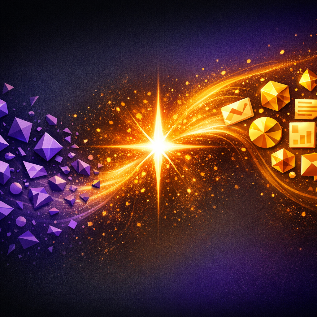 Pipeline de transformação: ideias em conteúdo profissional